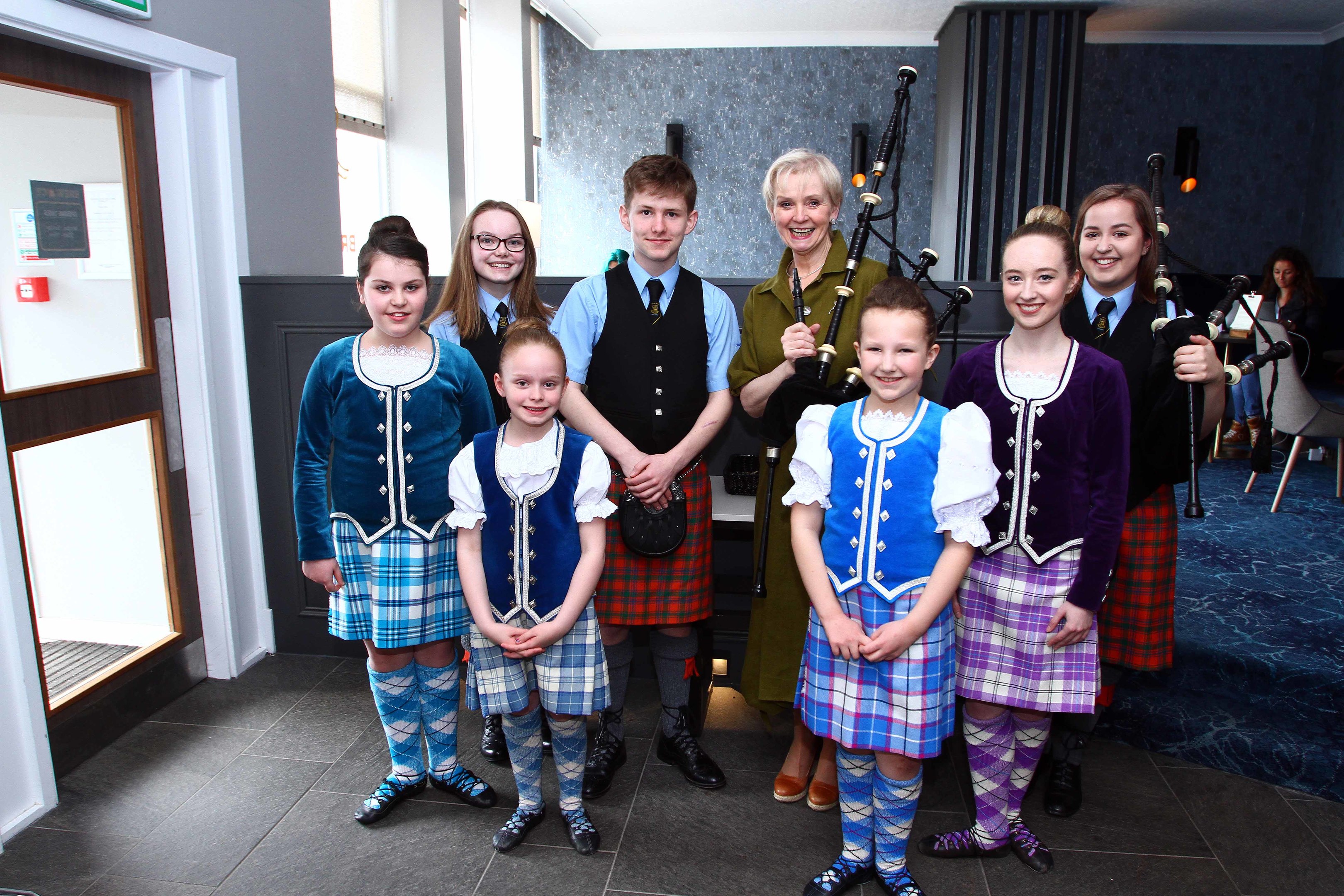 Highlands and Islands music dance festival launch in Pearl Hotel, Oban.