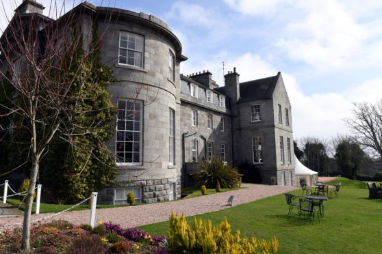 Raemoir House, Banchory, 75th anniversary with former staff.