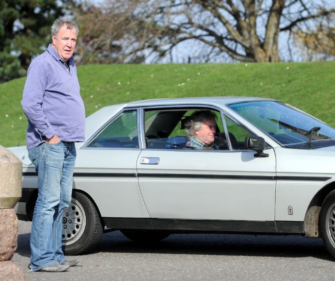 Clarkson and May plot their next move.