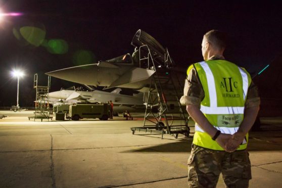 The Typhoons from RAF Lossiemouth will be in Romania until September.