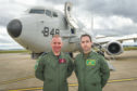 Master Aircrew Gary Banford and Wing Commander James Hanson will soon be serving on Poseidon aircraft at RAF Lossiemouth.