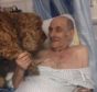 Grandfather Roland Smith enjoyed one final emotional reunion with beloved family pet Koda the cocker spaniel.