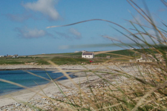 There was an attempt to remove a donations box from a church in the Bay of Skaill area