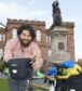 Chilean cyclist Rodrigo Salvatierra Arrano has previously issued a plea for people not to drop litter on the NC500 in the Highlands.