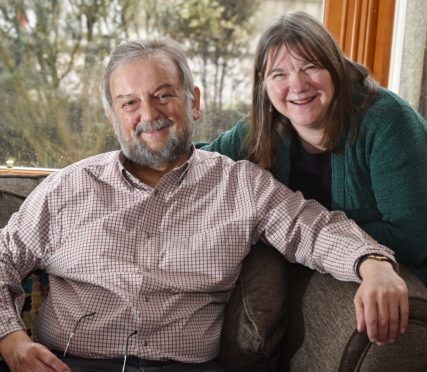 John Atkinson with his wife Janet