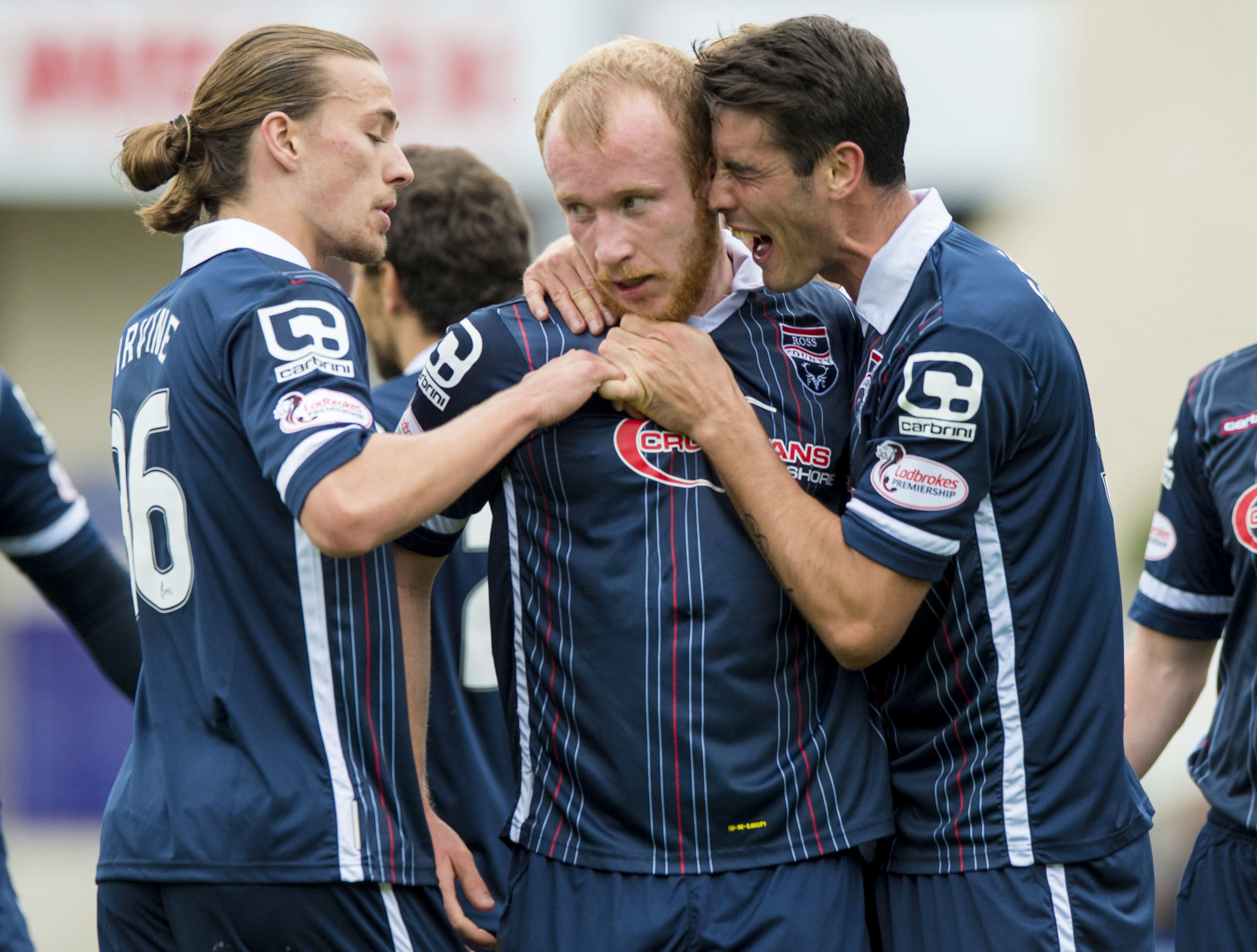 Jackson Irvine and Liam Boyce both played for Burton Albion after leaving Ross County.