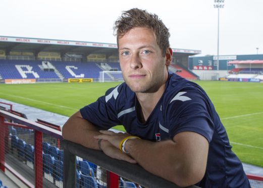 Paul Lawson during his time with Ross County