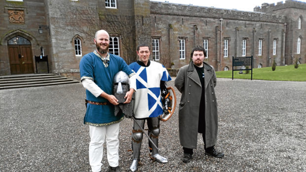 From left: Joshua Emmerson, Joe Partridge and Jacob Pothecary