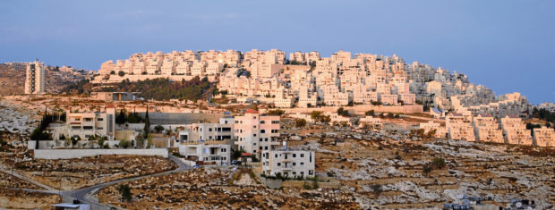 View of Har Homa from Palestine