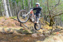 Action from the Scottish Six Days Trials.