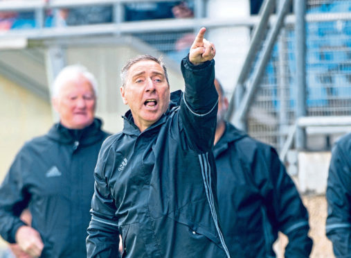 Peterhead manager Jim McInally