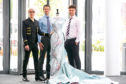Pic Fashion_05;
From left, Daniel Crozier of Aphrodite x Venus with Brian McMurray and Stuart Cooper of AAB's Corporate Finance team.