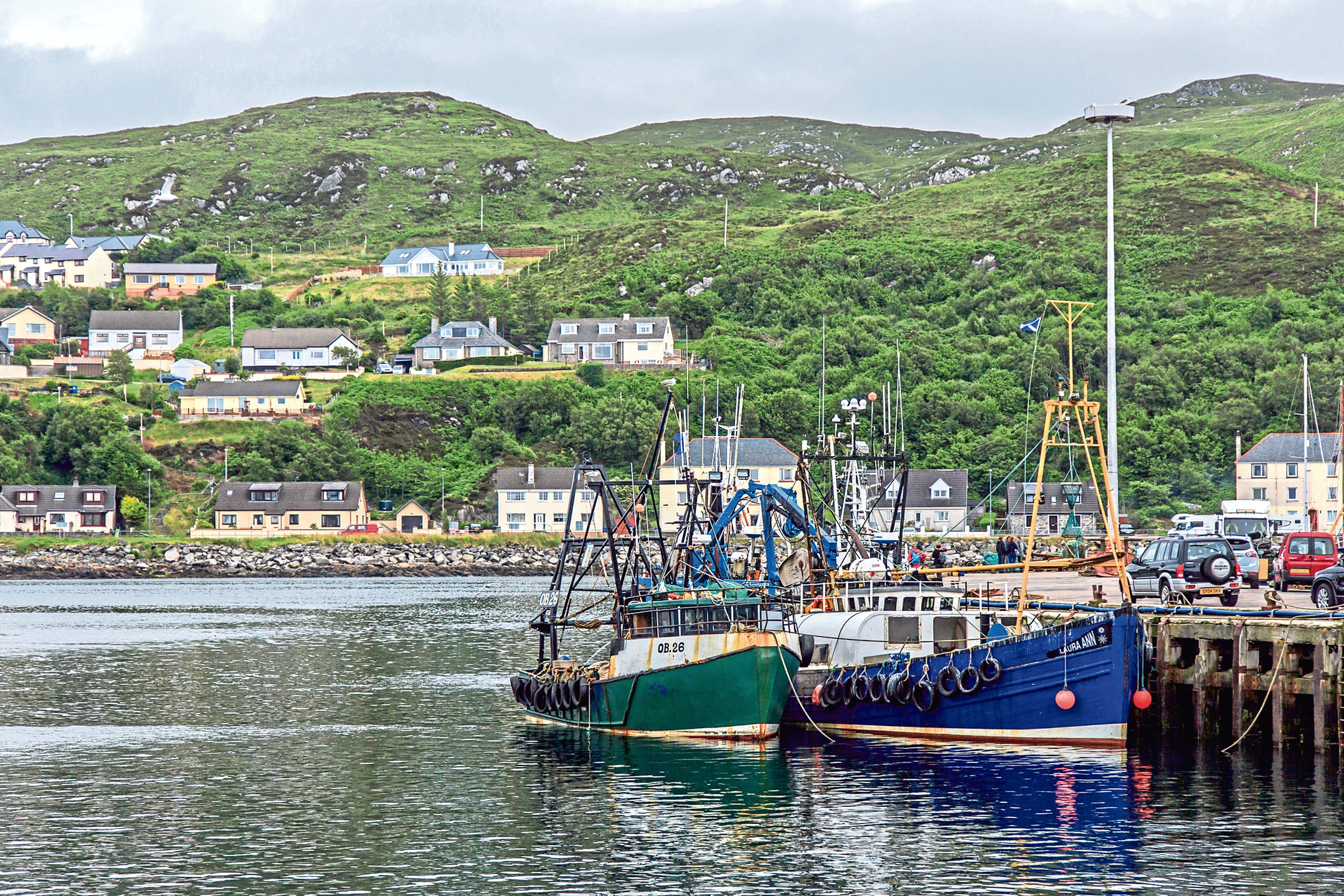 Mallaig Harbour where charges are being proposed for more than 120 parking places.
