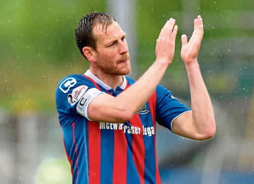 Gary Warren left Caley Thistle in 2018