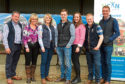 Farming Photo Diary: The NFU annual Joe Watson testimonial night at Dorsell Farm, Alford. In the picture are from left: Derek Bruce, Ann Bruce, Jo Bruce, William Bruce, Rosie Nesland, Ali Bruce and Sandy Hunter