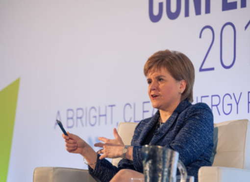 First Minister Nicola Sturgeon