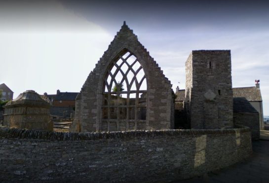 Thurso’s Old St Peter’s Church.