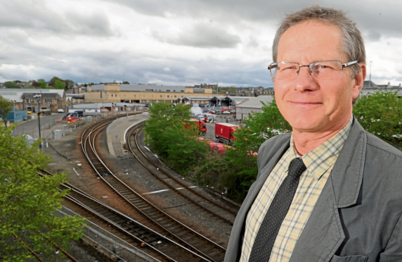 Frank Roach, manager at north transport partnership Hitrans, said there is a lot of interest being generated in "creating something really significant" in the city centre