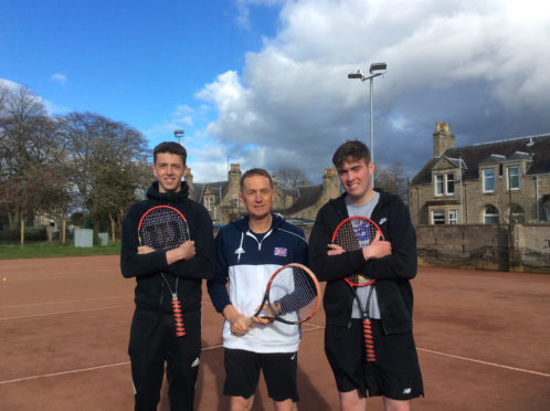 The Cooper Park team, who will lead the sessions, are - left to right - Nio Trujillo, John Walker and Jack Mullan.