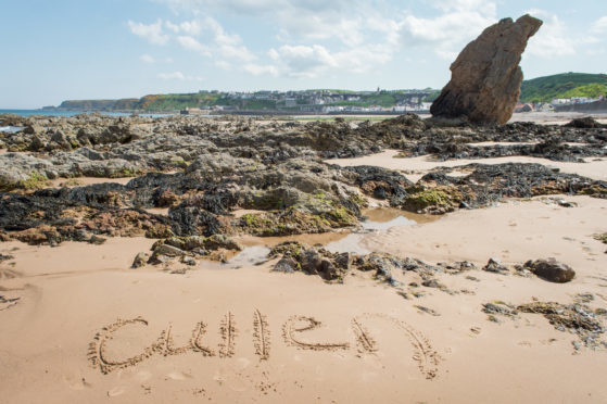 Cullen has been named as Scotland's best beach holiday destination.
