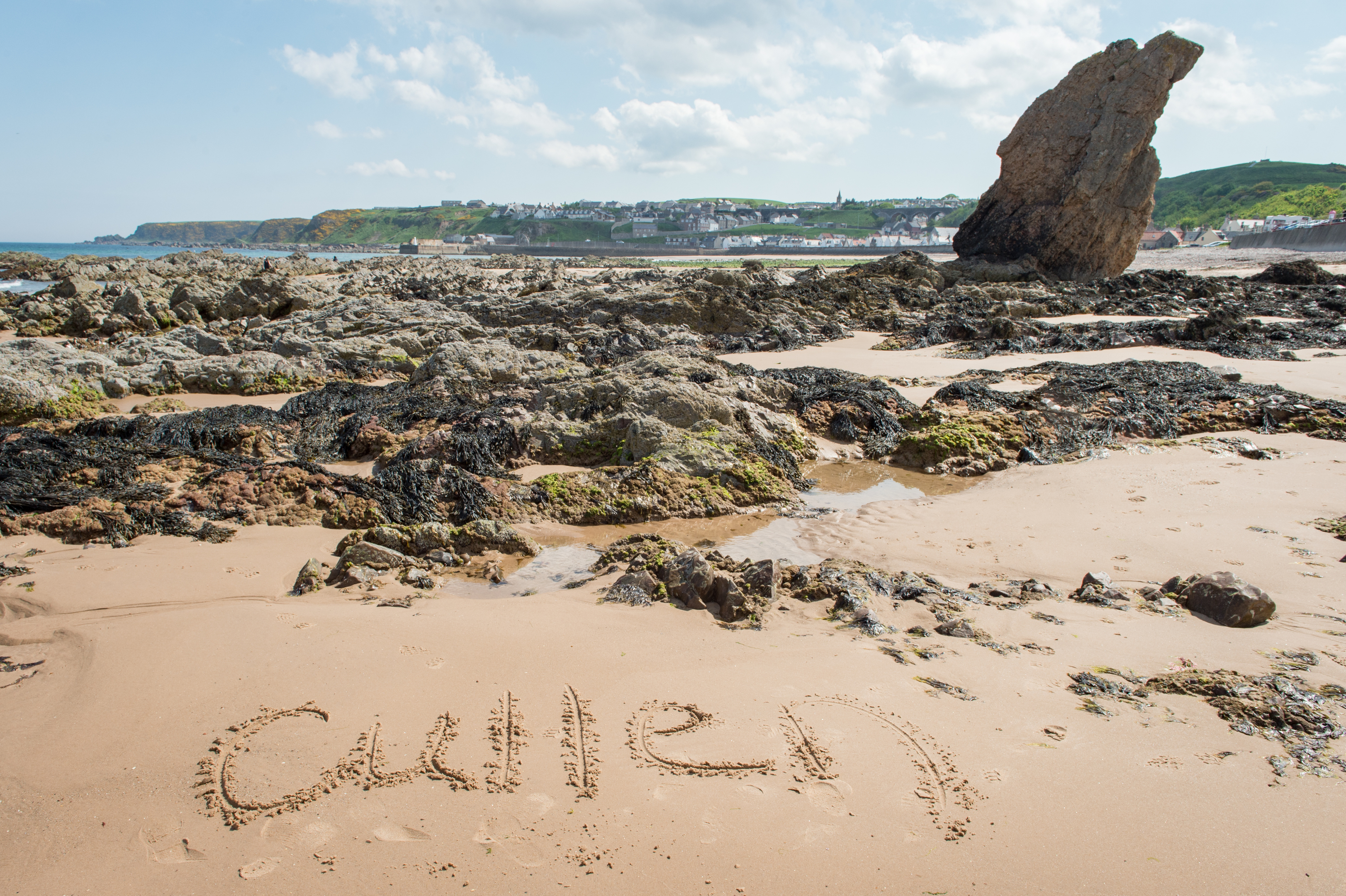 Cullen has been named as Scotland's best beach holiday destination.