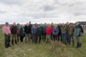The Highlands and Islands Regional Forestry Forum during their recent visit to the Isle of Lewis
