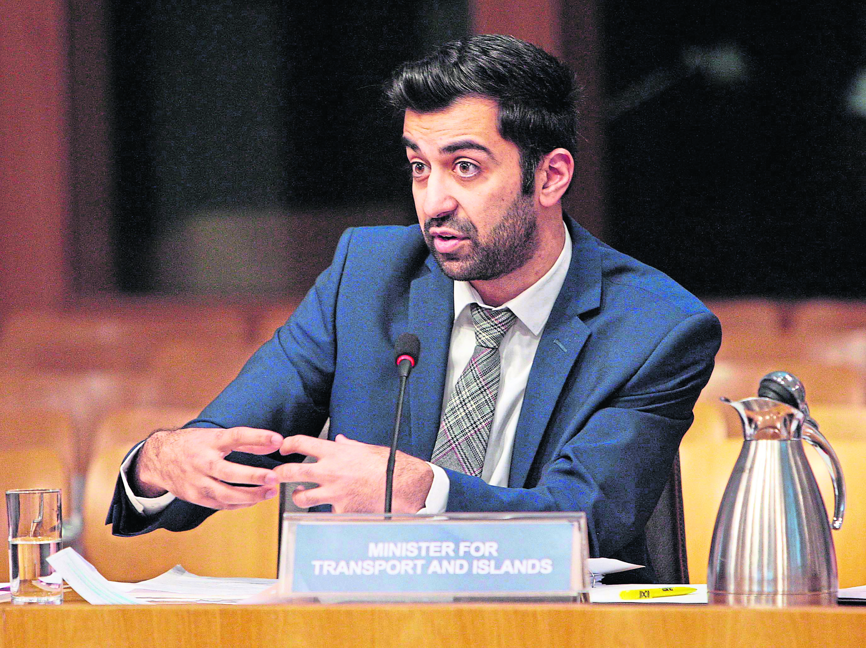 Humza Yousaf. Picture by Andrew Cowan/Scottish Parliament