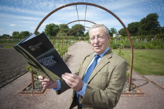 Author Ian Urquhart, chairman of Johnstons of Elgin, has written a book showcasing the history of estate tweeds in Scotland.