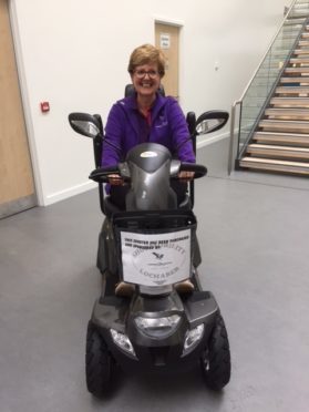 The new Vapor X75 'Baxter' which will join the Shopmobility Lochaber fleet