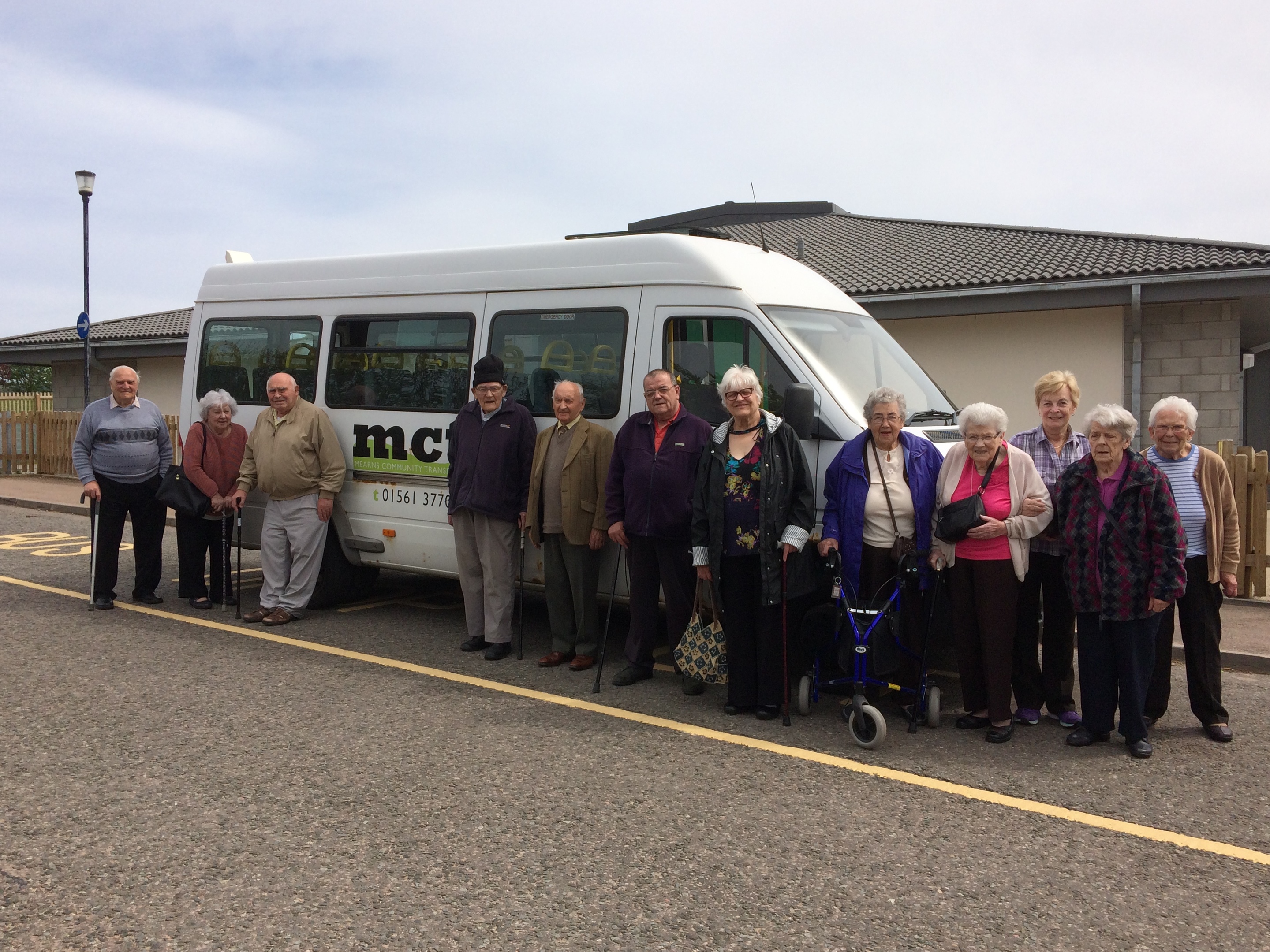 The bus currently receives a grant from Aberdeenshire Council to cover just under 50% of the running costs.