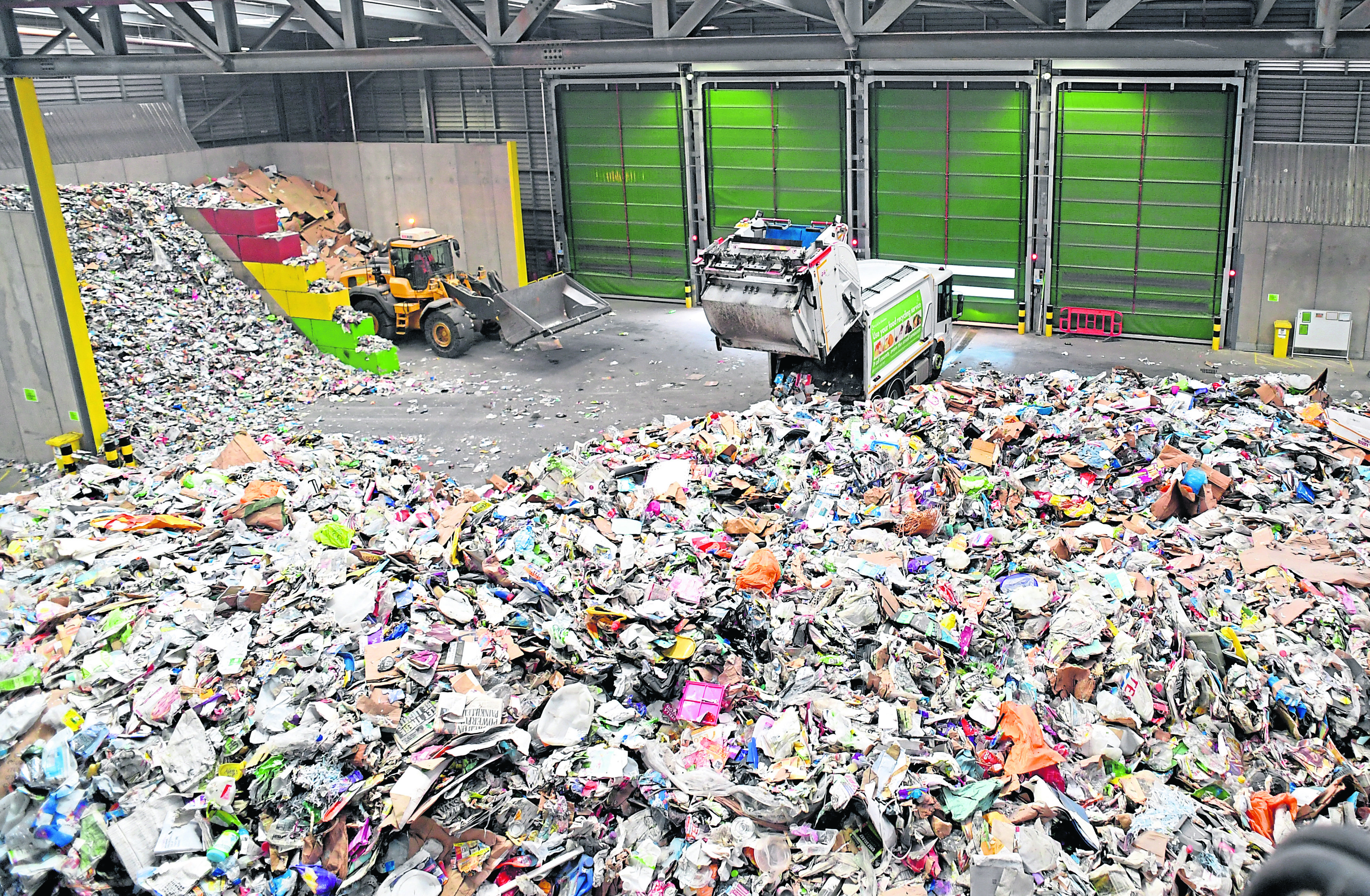 The Aberdeen City Council Altens East Recycling and Resource Facility, run in partnership with Suez.