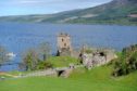 Urquhart Castle on the shore of Loch Ness. Picture by Sandy McCook