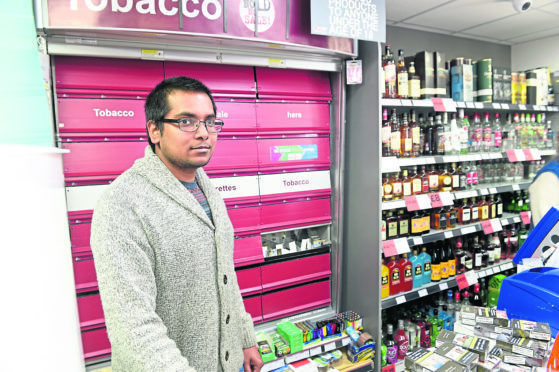 Rajkumar Dhanaraj, 31, Drummond Stores shop owner on Culduthel Road, Inverness.