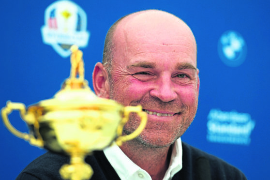 Thomas Bjorn has his focus firmly on capturing the Ryder Cup for Europe.
