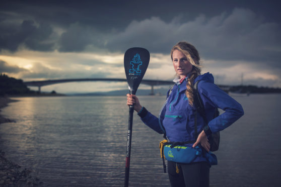 Environmentalist Cal Major is set to be the first person to paddleboard from one end of Britain to the other