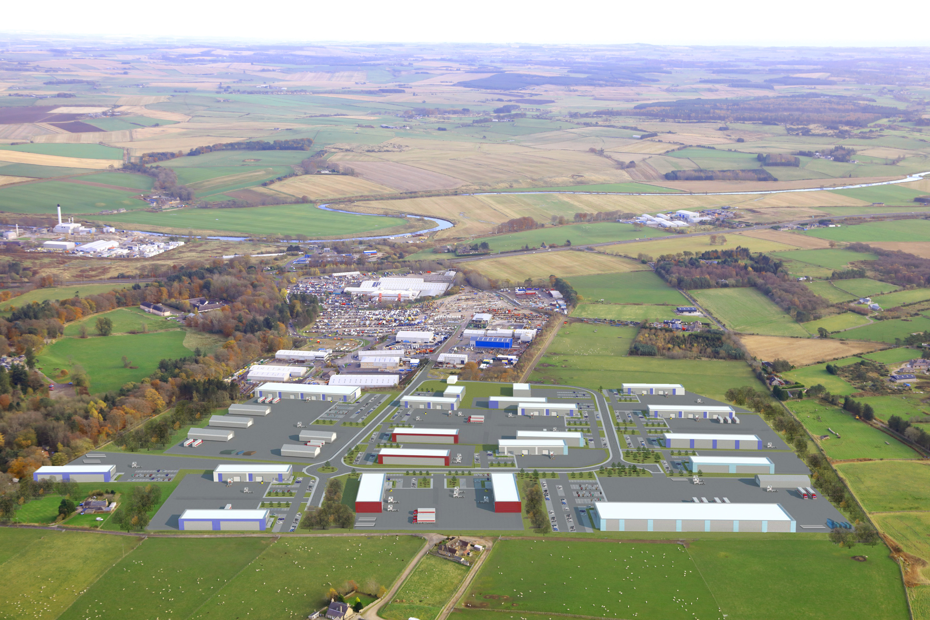 How the expanded Thainstone Business Park will look