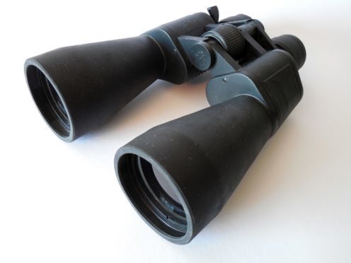Binoculars missing in Moray.