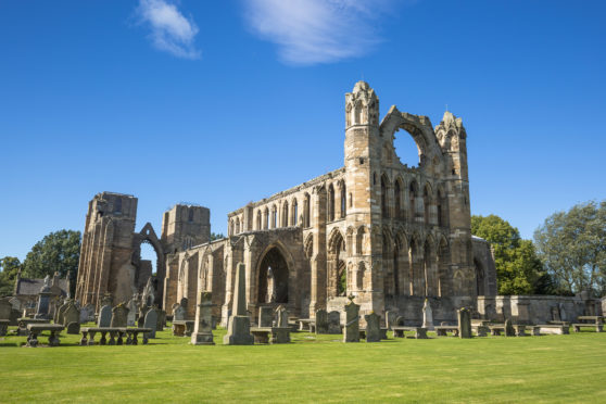 Elgin Cathedral, also known as the ‘Lantern of the North’