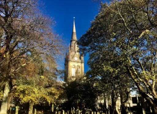 Kirk of St Nicholas. Picture by Tom Watt