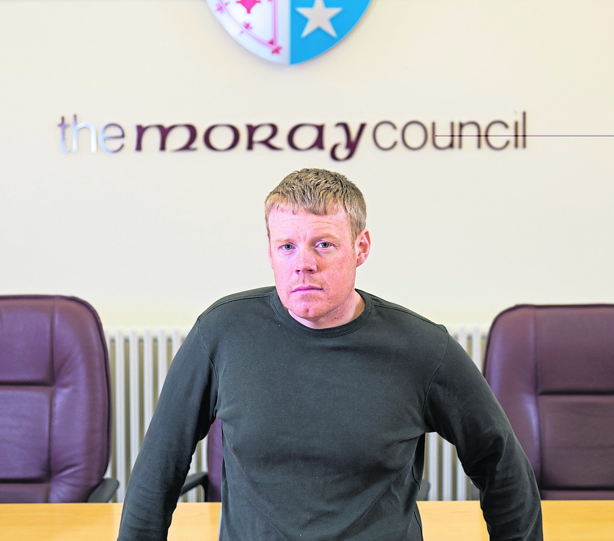 Buckie councillor Tim Eagle.