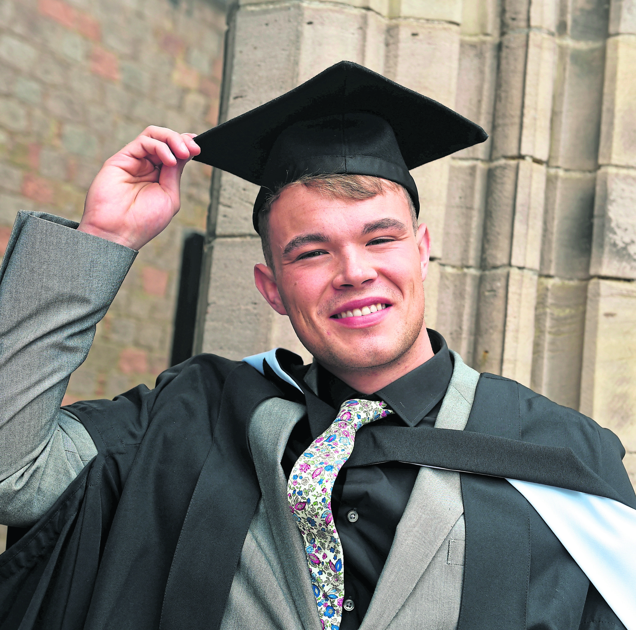 Ross Howarth graduated with an MA in Sociology