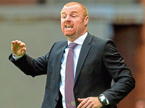 Sean Dyche's side have the away goal advantage ahead of the second leg.