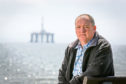 Charles Haffey was honoured for his heroics during the Piper Alpha disaster.