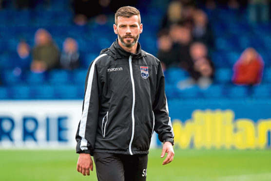 Ross County co-manager Stuart Kettlewell.