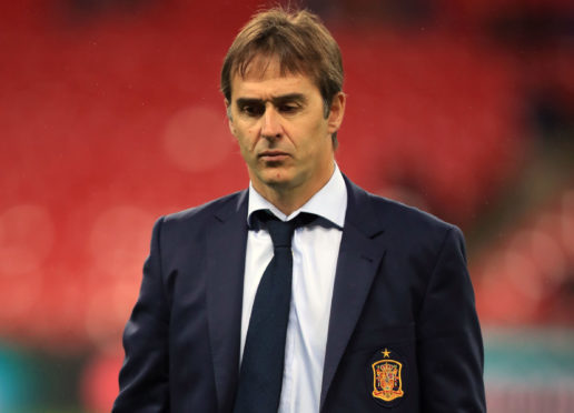 Julen Lopetegui has been sacked as Spain coach.