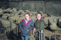 Aimee and Kirsty Budge of Bigton Farm, Shetland.