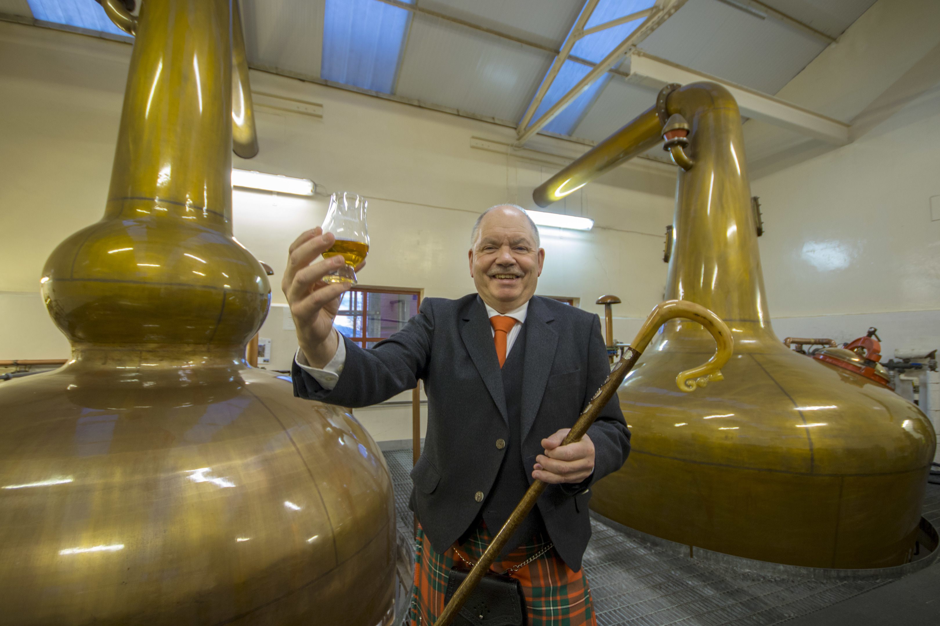 Alan James will be chieftain for the final Piping at Forres