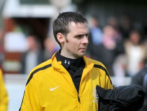 Ally Macleod during his time with Nairn County.
