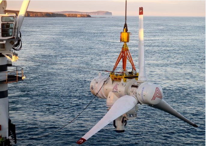A turbine for Atlantis' MeyGen project