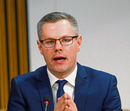 Former Finance Secretary Derek Mackay.